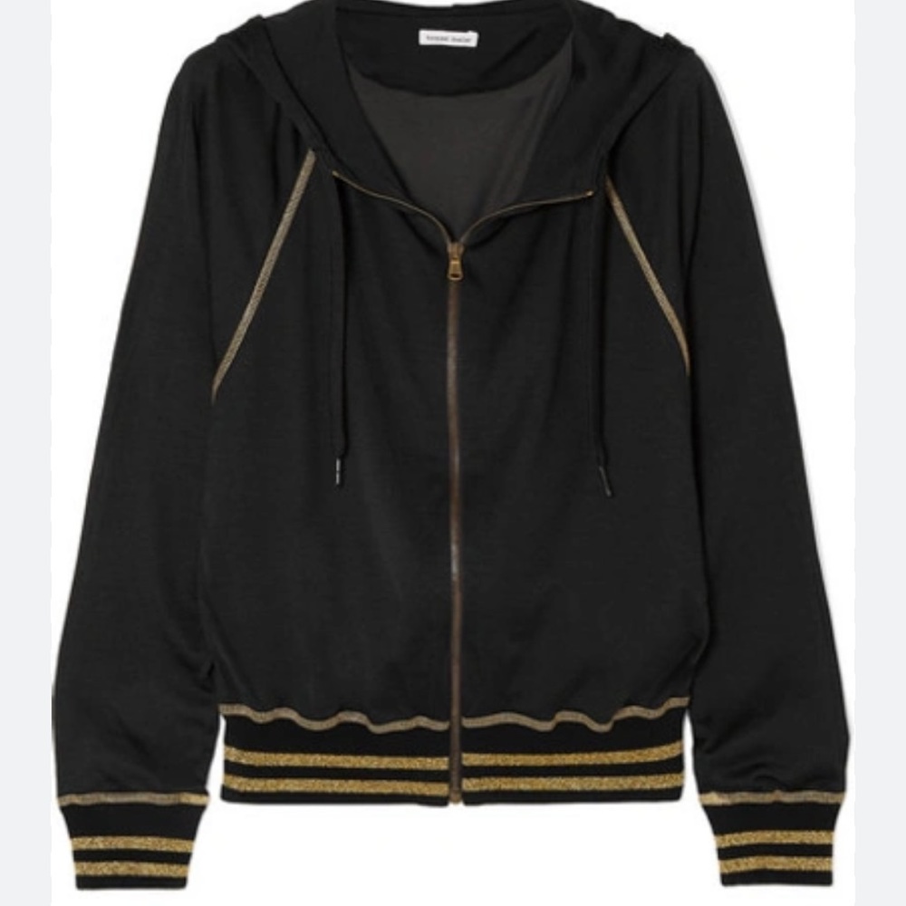 Tomas Maier Black Metallic Jersey Women’s Size L